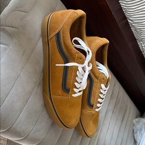 Vans Tan Suede Sneakers